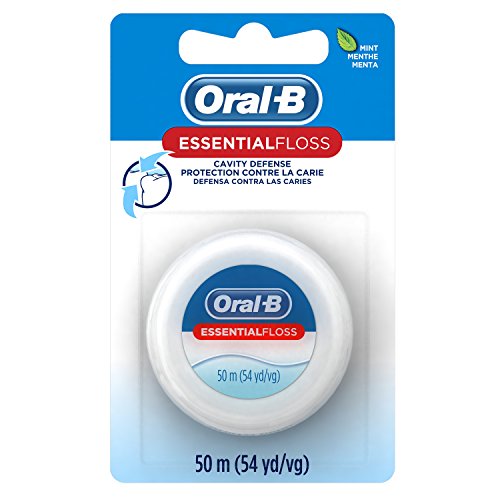 Oral-B Essential Floss Mint gewachst, 50 Yd (24 Stück)