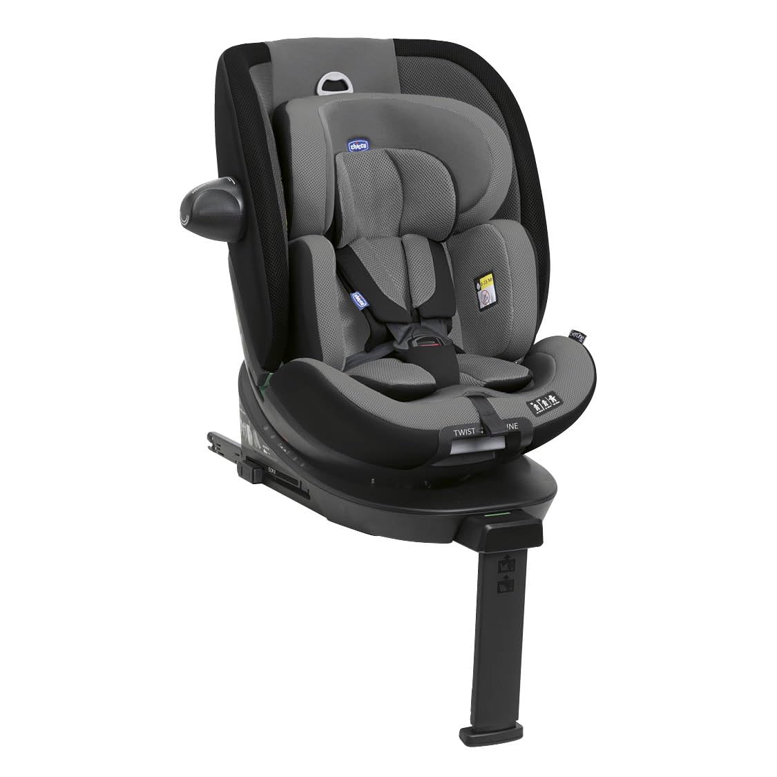 Chicco Everone I-​Size, siège auto avec base Isofix, de 0 à 36 kg, de 40 à 15 cm, homologué ECE R129/​03, pivotant à 360° et inclinable, universel, groupe 0+/​1/​2/​3 de 0 à 12 ans