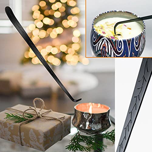 Anfu Candle Trimmer Kit- Wick Trimmer Candle Scissors & Wick Dipper & Candle Bag #TOP5