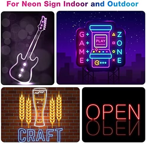 Miniatura 5 de Kit rectificador de fuente de alimentación de transformador de luz de neón Walfront 7.5KV 30mA 110V Transformador de neón negro de alimentación de