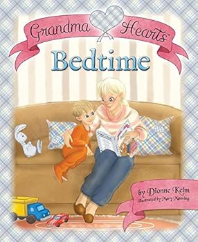 Hardcover Grandma Hearts: Bedtime Book