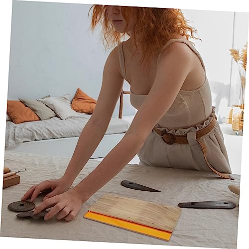 Kit de sérigraphie DOITOOL avec raclette en bois et planche de transfert stable - 8