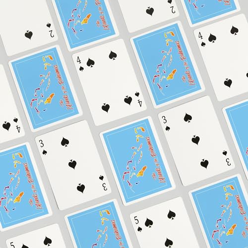 Baraja Bahamas Mapa Colorido 52 Cartas Poker miniatura 4