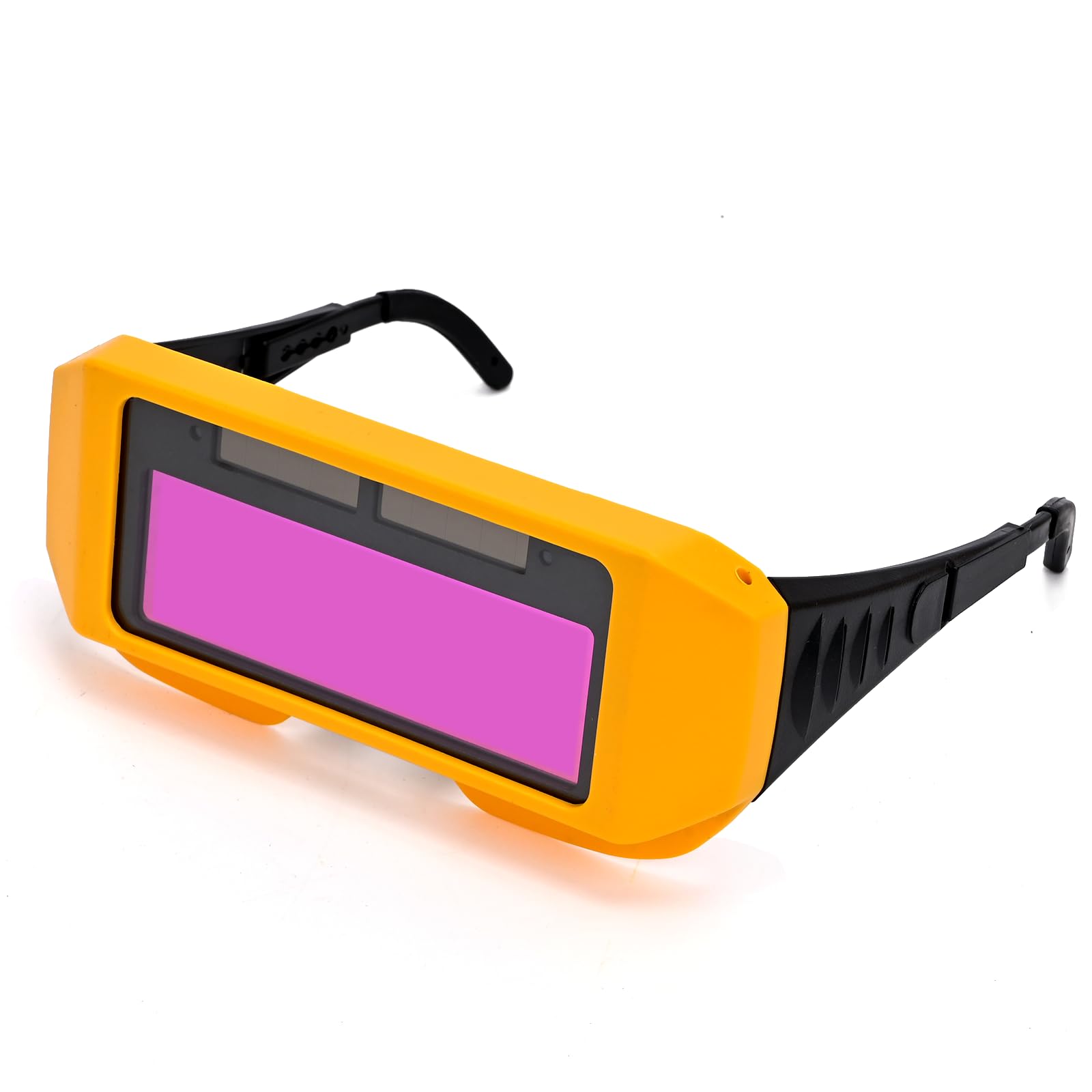 Gafas de soldadura con tecnología de oscurecimiento automático, sensores duales, diseño ligero, múltiples opciones de uso