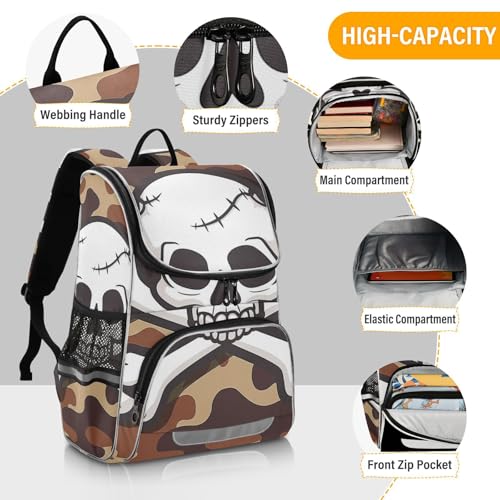 Mochilas bolso escolar con bandas reflectantes de seguridad 4