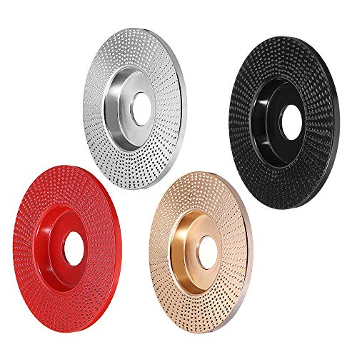 Disco de carburo de tungsteno 110mm para tallar madera en amoladora angular de 115 3