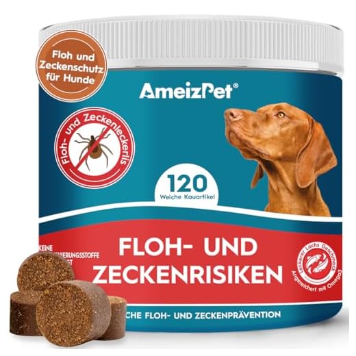 AmeizPet Floh- und Zeckenschutz für Hunde