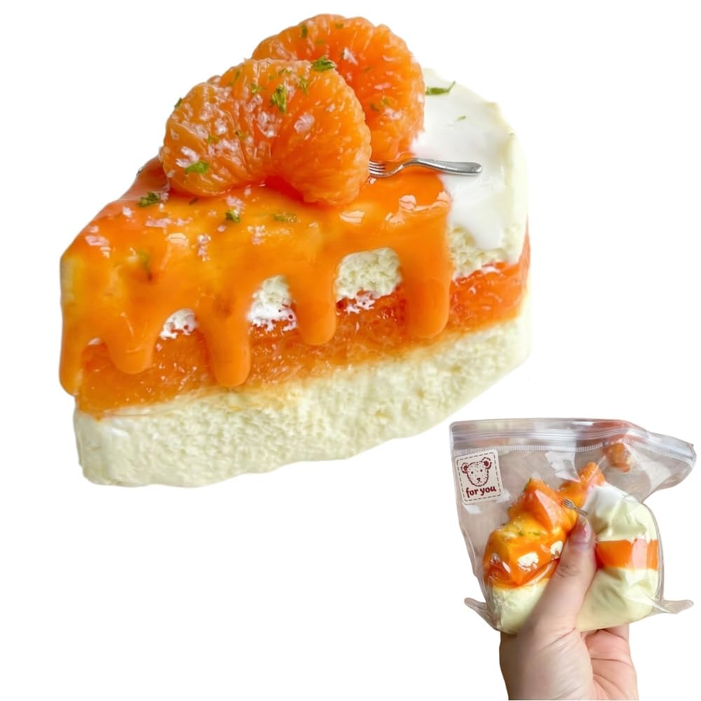 Amazon | スクイーズ おもちゃ 水感スクイー ズ 肉球 食べ物シリーズ