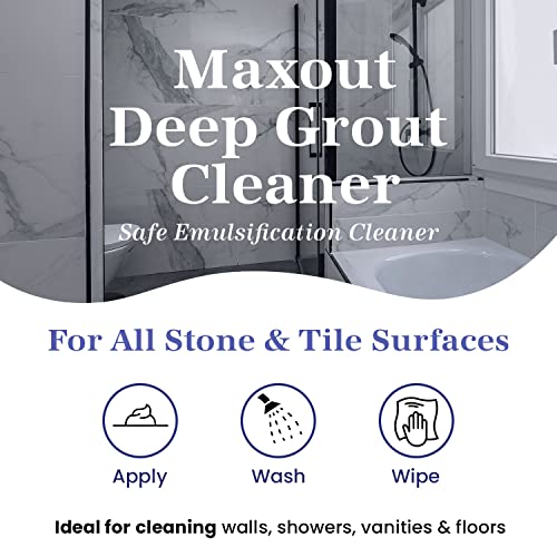 Marblelife Maxout Deep Grout Cleaner, Powerful Tile And Floor Cleaning Liquid, Ready To Use, 32Oz #TOP1