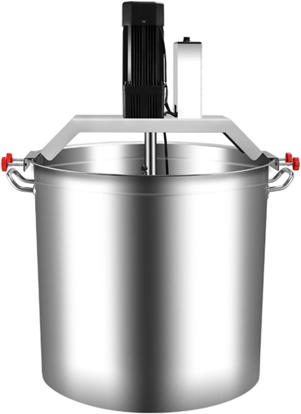 80L Stainless Steel Stand Mixer, Commercial Electric Food Stirrer, Automatic Hot Pot Sauce Mixer, Adjustable Speed Food Mixer for Soup & Seasoning, Heavy Duty Kitchen Appliance