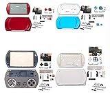 Replacement Housing Shell Case Cover with Buttons Kit for PSP GO Game Console (Blue)