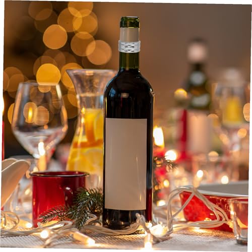 Anillo antigoteo para vino de acero inoxidable, pack de 30 unidades para botellas 7