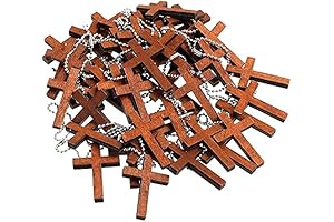 Cruz de Madera para Recuerdos - Colgante Miniatura de Madera