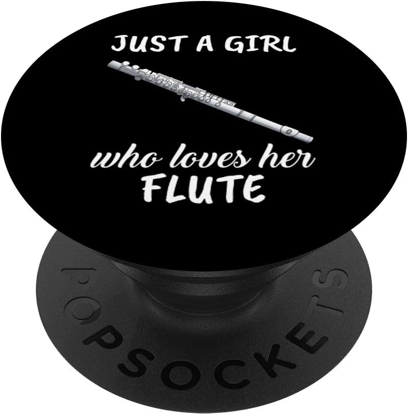 Just A Girl Who Loves Flutes Marching Band Transverse Flute