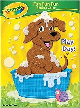 Toy Dalmatian Press Crayola Play Day Fun Coloring Book 41966 Book