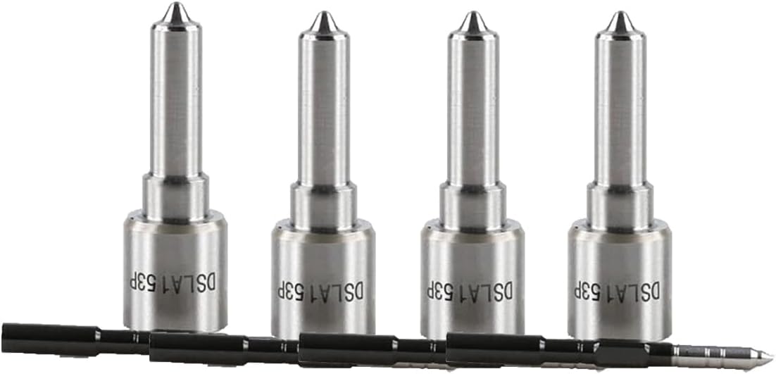 4 puntas de inyector Common Rail DSLA153P1242 kit de reparación boquilla de inyector 0433175366 apto para Mercedes Benz Sprinter/Vito/Viamo CDI 0445110139 0445110263 A6460700287 A6460701287