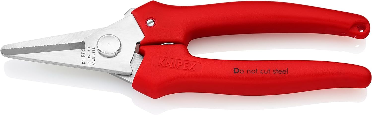 KNIPEX Cesoia combinata rivestiti in resina termoplastica 140 mm, 95 05 140