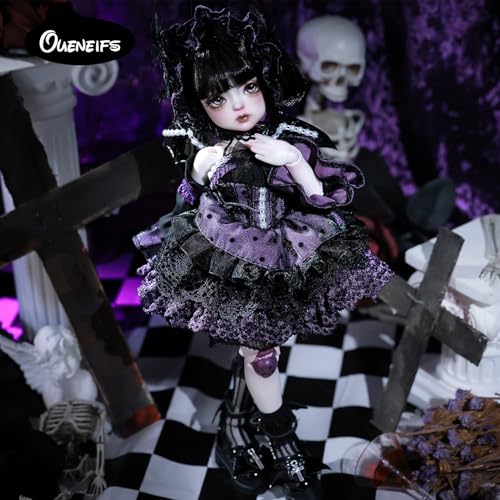 Oueneifs 1/6 Edithbjd BJD Doll pełny zestaw zabawka z żywicy dla dzieci w wieku 15 lat