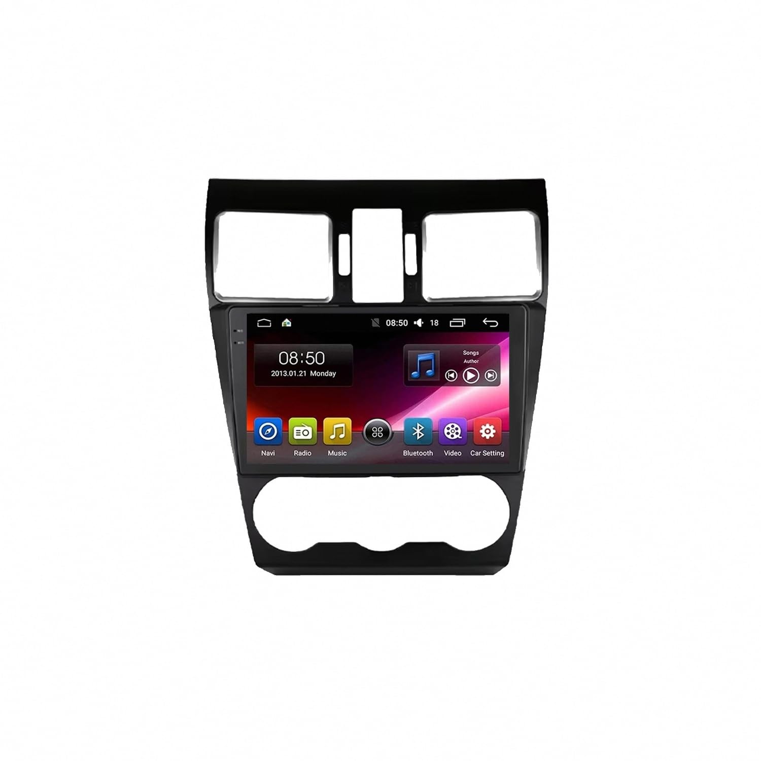 Navegación GPS Subaru Impreza Forester 2016-2018 con Android Auto y Carplay 8