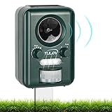 🌞【Carga solar o USB】En diferentes condiciones de luz solar, el repelente de animales puede funcionar durante 1 semana a 1 mes antes de necesitar carga USB. Incluye 3 pilas AA recargables (reemplazables). La duración de las baterías varía según las activaciones (ver sección de preguntas a continuación).