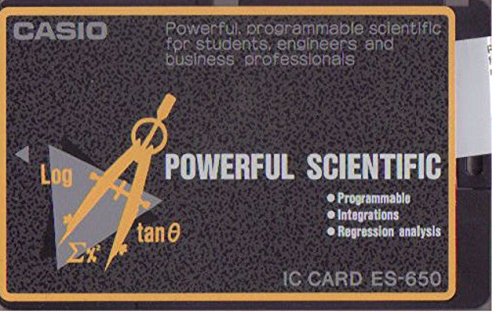 Preisvergleich Produktbild Casio es-650 Leistungsstark Scientific IC Karte