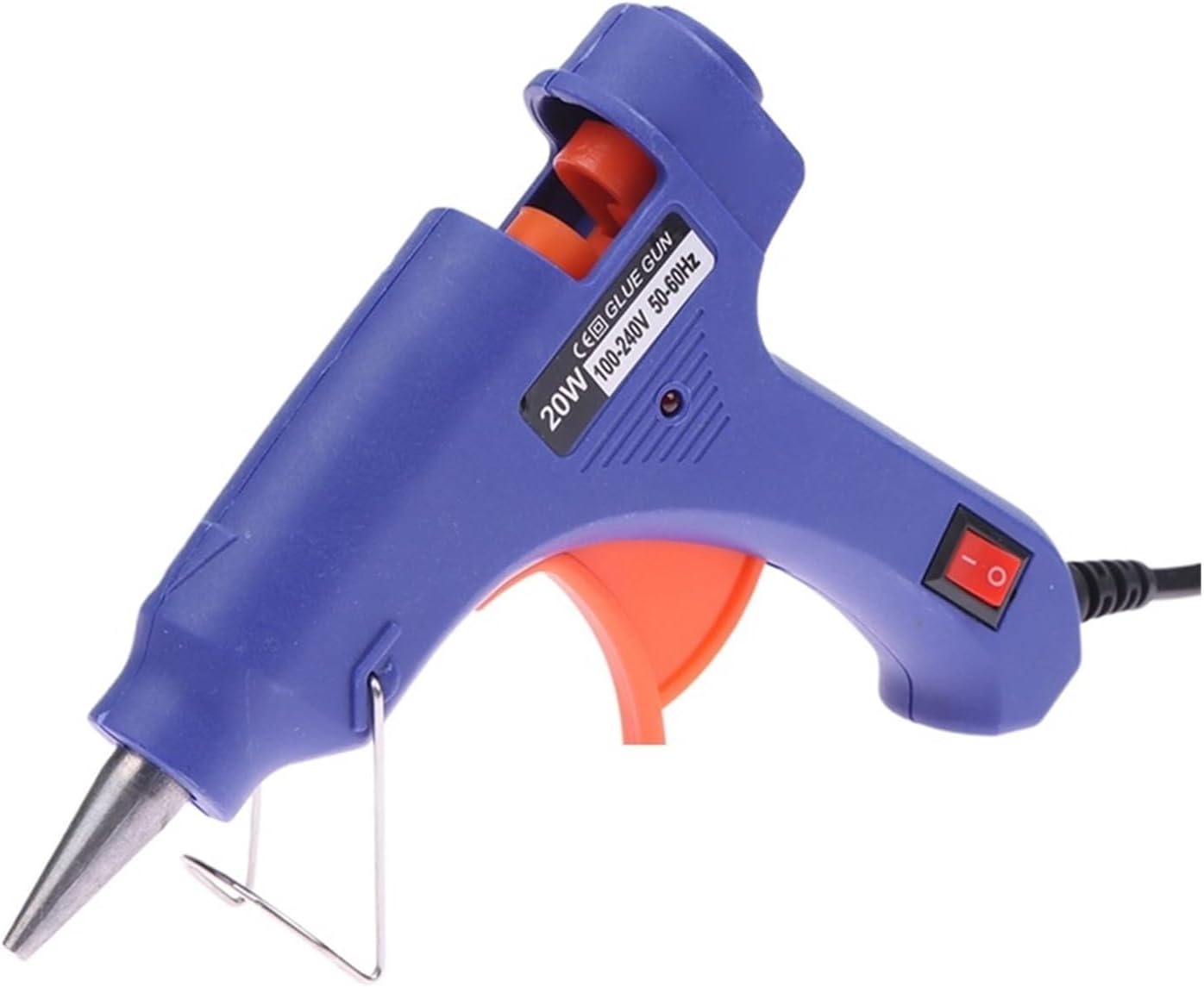 Crafting Melting Glue Gun, 20W Hot Melt Glue Gun, Mini Household Industrial Guns, Heat Temperature Thermo Electric Repair Tool Use 7mm Glue Sticks for DIY Arts Quick Home Repairs (