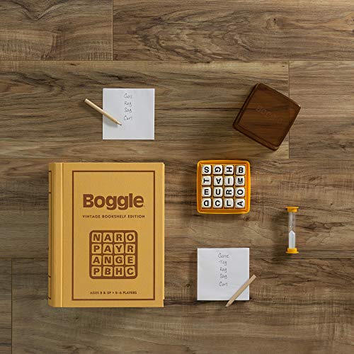 Ws Game Company Boggle Vintage Bookshelf Edition #TOP1