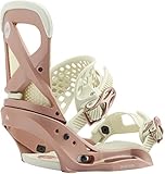 Niveau: Confirmé Burton - Fixations De Snowboard Lexa Est Rose Gold - Femme - Taille l - Rose