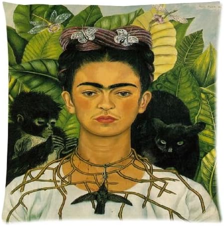 AprilHK Custom Frida kahlo Zippered Pillowcase Pillow Cases Cover 20''x20'' (One side)