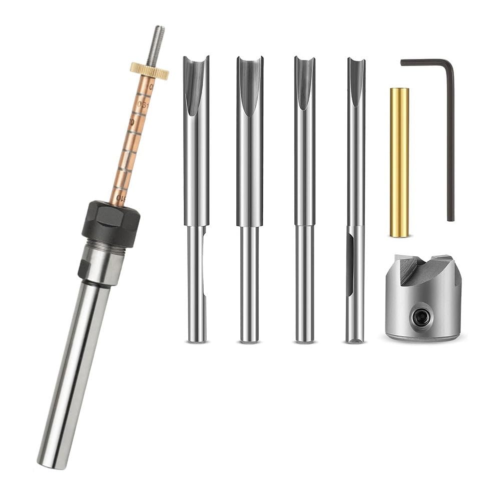 Ctrlzs Pen Making Kit Pen Shaft And Pen Holder Trimming Set Wood Turning Mandrel For Making Pen Woodworking Lathe Replacement Parts Accessories A