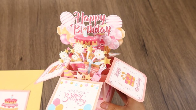Amazon.com: Happy Birthday Pop up Card, Colorful Balloons