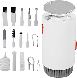 20 in 1 Multi-Functional Portable Electronic Cleaning Kit, Computer Keyboard Cleaner Brush Kit, Laptop Phone Screen Keyboard Airpod Cleaner Kit for Computer, Camera Lens, Keyboard, Headphones