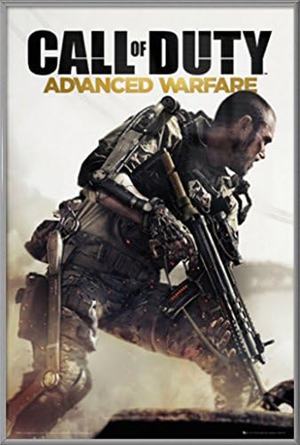 POSTER STOP ONLINE Call of Duty Advanced Warfare - Framed Gaming Poster/Print (Game Cover) (Size 24" x 36")