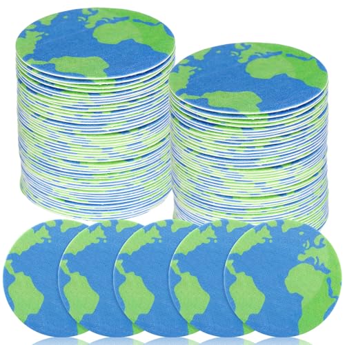 50 Pcs Seed Paper Card Gift Earth Day Party Favors Plantable Seed Paper Craft Exchange Appreciation Gifts Cards for Garden Birthday Party Environmental Activities Decoration- 2.17 Inch Circles