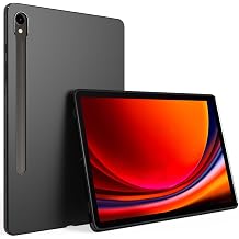 Case for Samsung Galaxy Tab S11 2025 Model, Slim Design Matte TPU Rubber Soft TPU Protective Cover for Galaxy Tab S11 11-Inch, Black