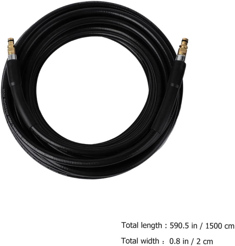 High Pressure Washer Hose Long Car Cleaning Hose for Cold Water Random Color