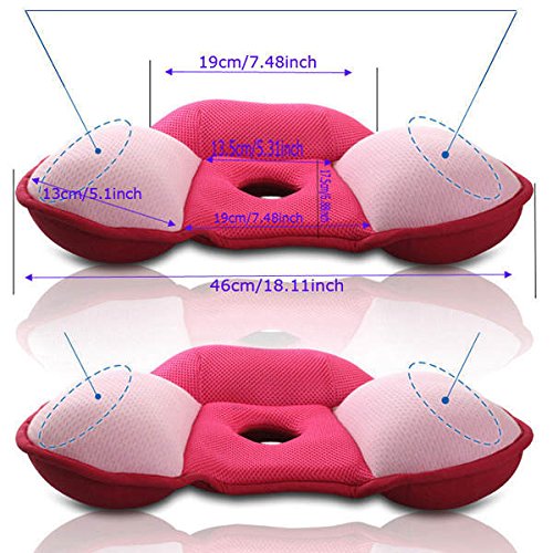 Office Lady Women Chair Seat Bottom Hip Push Up Shaper Yoga Cushion Pad Mat Care