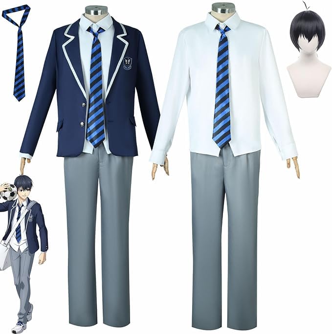 Amazon.co.jp: 【Sanjucos】 ブルーロック 潔世一 コスプレ衣装 制服