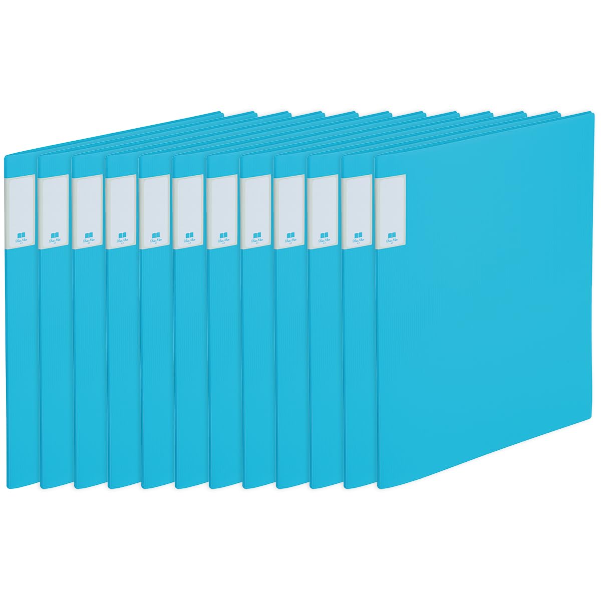 Amazon.co.jp: ハピラ スリムマックスA4 12冊 20ポケット ブルー