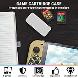 Zestaw akcesoriów Orzly do konsoli Nintendo Switch Oled Pakiet akcesoriów Essentials Pack Etui i ochraniacz ekranu Wygodna osłona uchwytu Kabel do ładowania słuchawek Uchwyt do gier i nie tylko - OLED