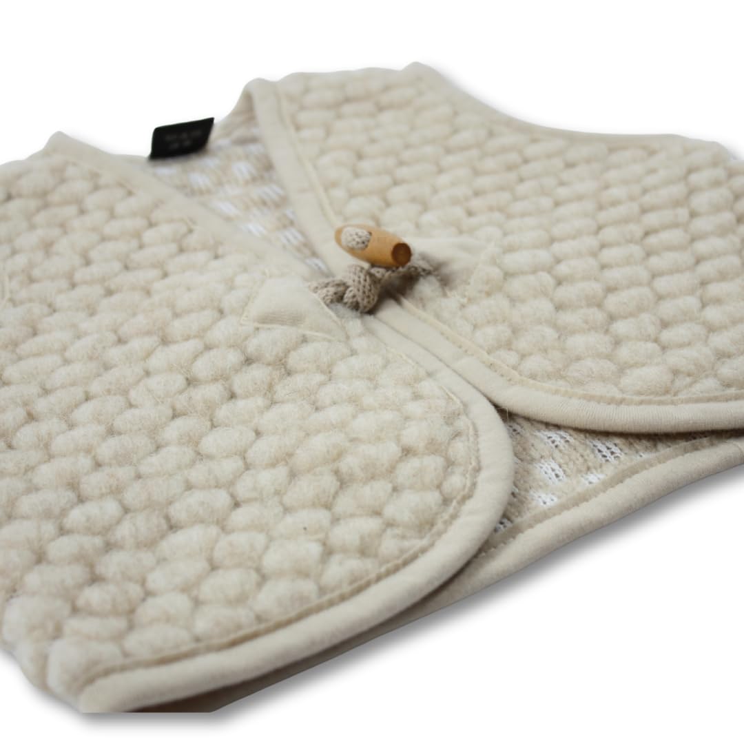 Weste Kinder Baby Winter Mädchen Jungen, Fleeceweste Kinder - Schneeanzug Armellos, mit Knöpfen, Atmungsaktiv und Warm - Viele Größen
