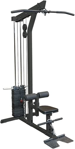 Body-Solid (GLM85B Pro LAT Machine Sculpt a Stronger, Space-Saving and