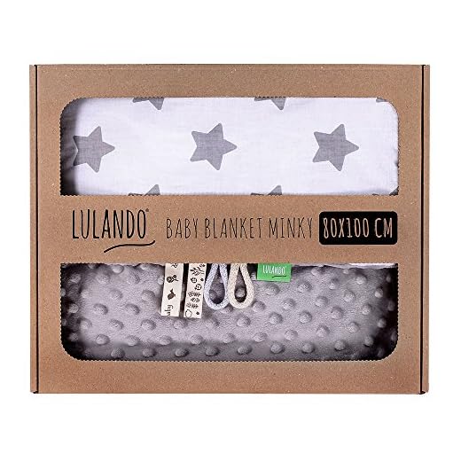 Lulando Lulando - Manta de bebé 1 Unidad 680 g