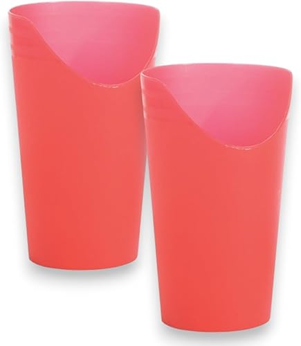 Essential Medical Supply Power of Red Adaptive - Taza de nariz reutilizable para beber más fácilmente, 2 tazas incluidas