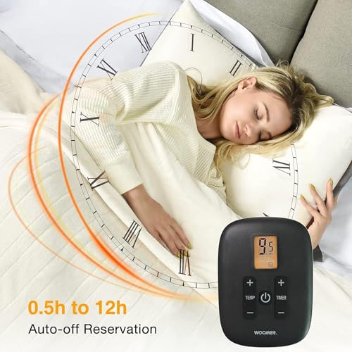 WOOMER [New Version Electric Blanket Controller for Twin Size, Full Size,Queen Size and King Size