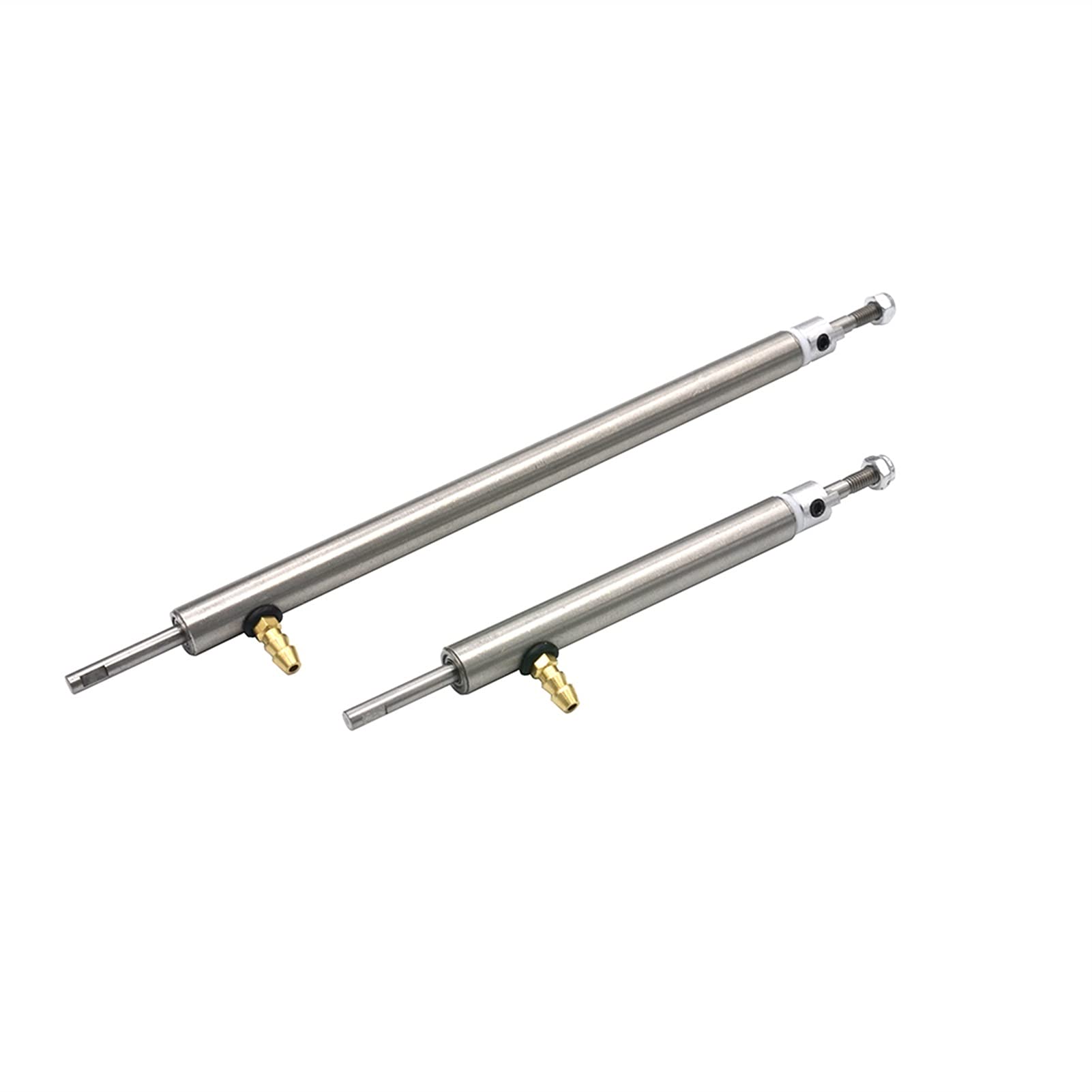 Albero Motore per Barche RC, 2 Alberi di Trasmissione marini in Acciaio Inossidabile da 4 mm con ugello dell'olio, for Parti di Trasmissione del Motore della Barca RC(2xShaft 25 Sleeve 20)
