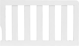 Dream On Me Convertible Crib Toddler Guard Rail in White, Compatible with Select Cribs, Crib to Toddler Bed Conversion, Easily Attachable (21.25L x 1.2W x 12.25H)