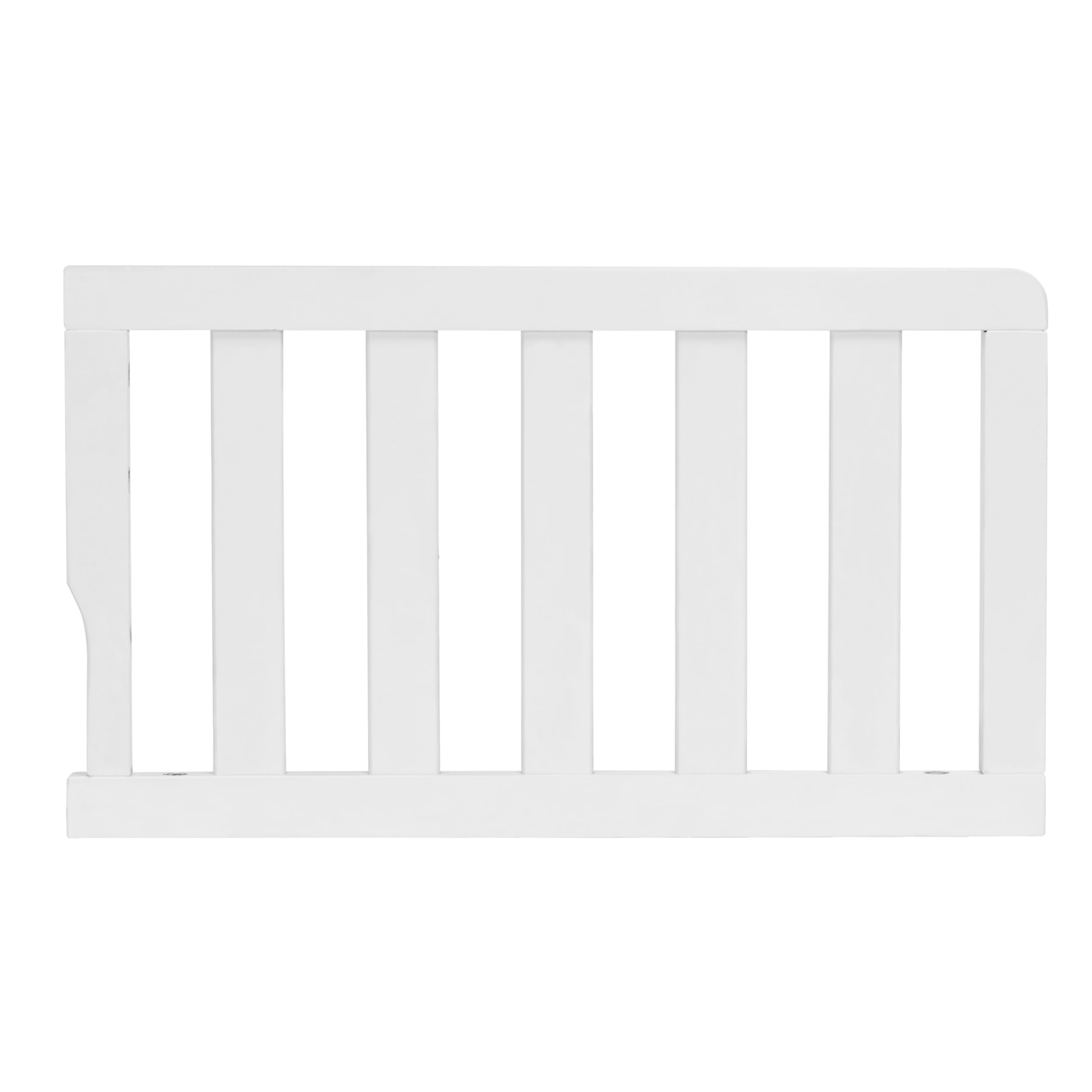 Dream On Me Convertible Crib Toddler Guard Rail in White, Compatible with Select Dream On Me Cribs, Crib to Toddler Bed Conversion, Easily Attachable (21.25L x 1.2W x 12.25H)