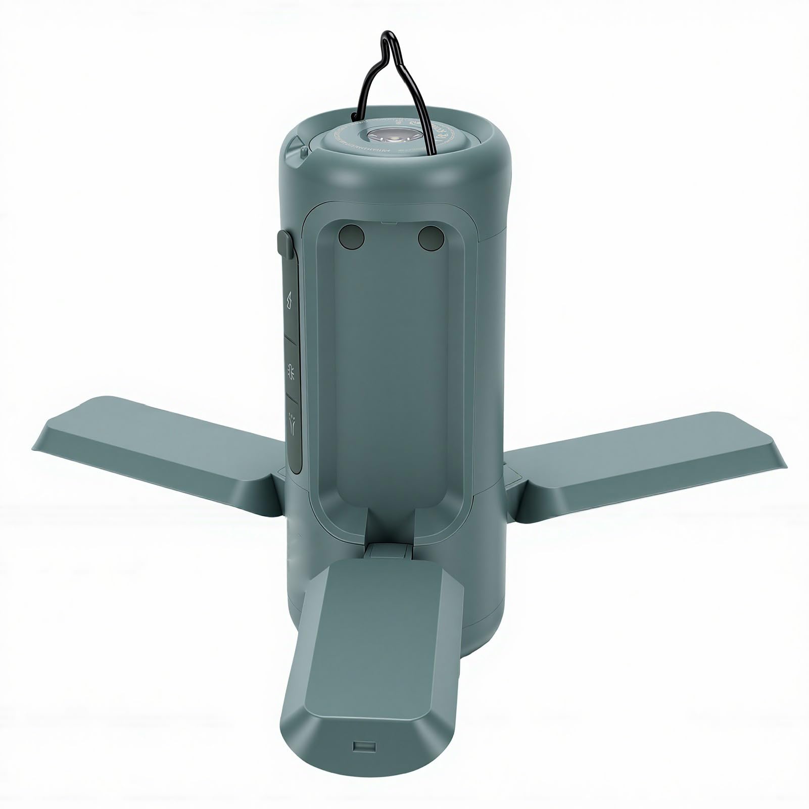 Lanterna da Campeggio Portatile Ricaricabile a LED, Lanterna da Campeggio Pieghevole con Altoparlante Bluetooth, Torcia Leggera a LED per Emergenza Interna Ed Esterna