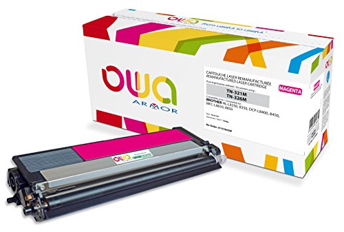 Toner Brother DCP Magenta compatible Armor TN-326M TN-321M pour impression laser couleur